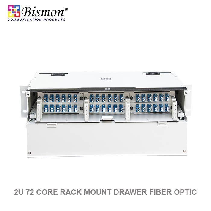 72 Core 2U Rack mount drawer fiber optic (ST/SC/FC/LC) (กล่องเปล่า)